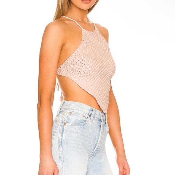 Bardot Knitted Halter Top - Picture 3 of 5